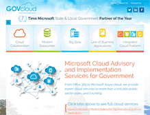 Tablet Screenshot of govcloud.com